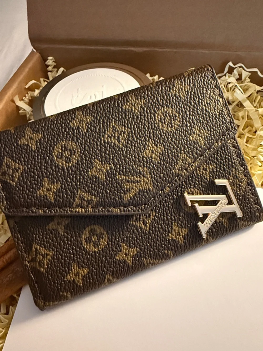 Brown Monogram classic Card Holder/Money Holder - Picture 10 of 11